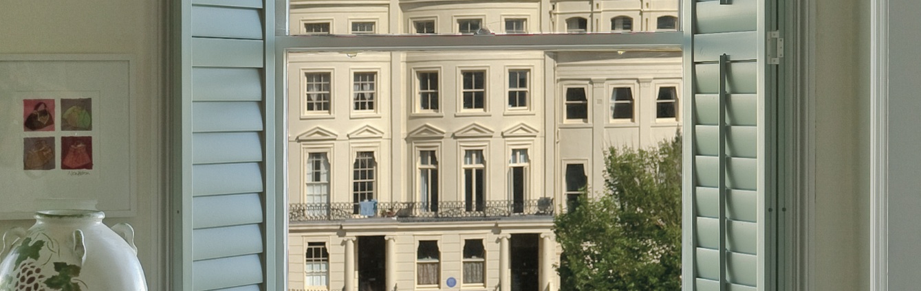 Full Height Window Shutters London